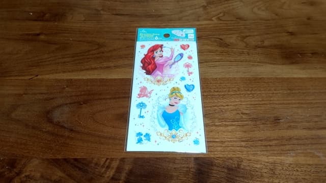 傘デコレーションシール(ディズニープリンセス)のダイソーの商品の画像