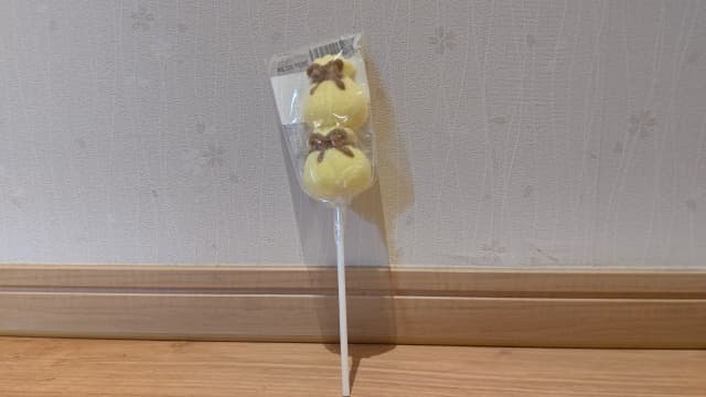 DAISOの新商品おでんマシュマロの巾着の画像